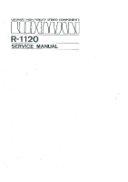Luxman R-1120-Service-Manual